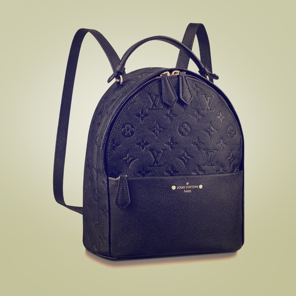 louis vuitton backpack mini black